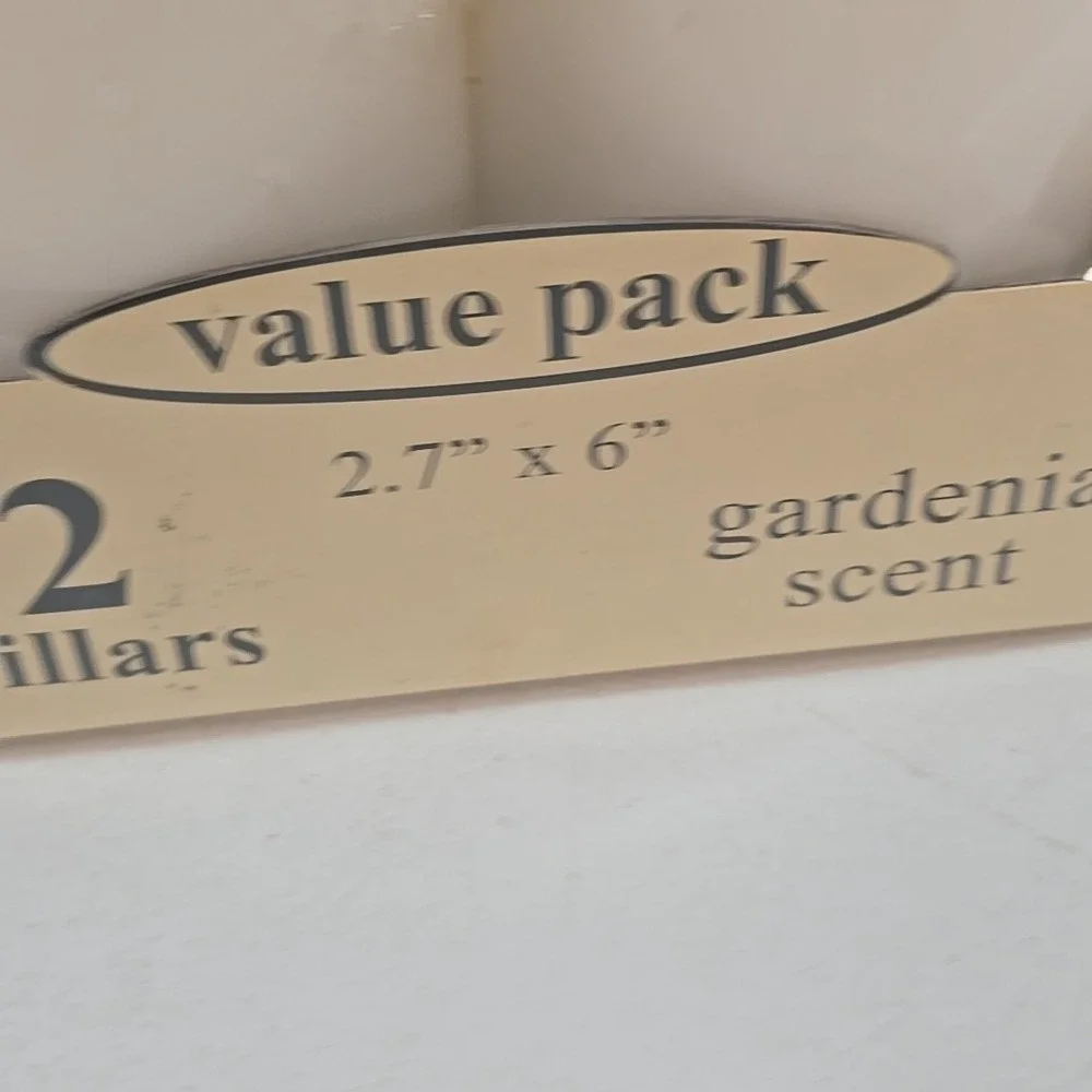 3 Pack Pillar Candles 2 Tall 2.7